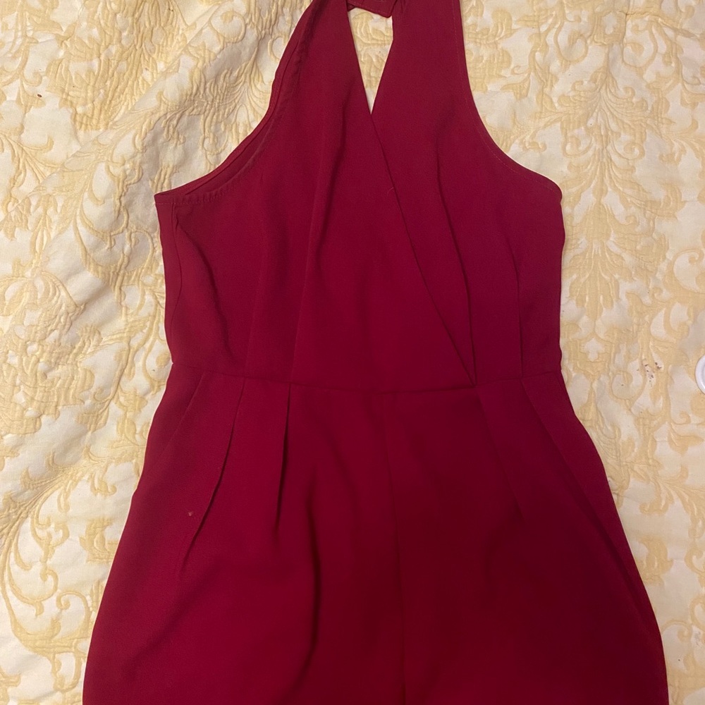 Red romper